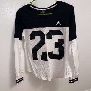Woman’s Nike Jorden 23 Block Long Sleeve Shirt